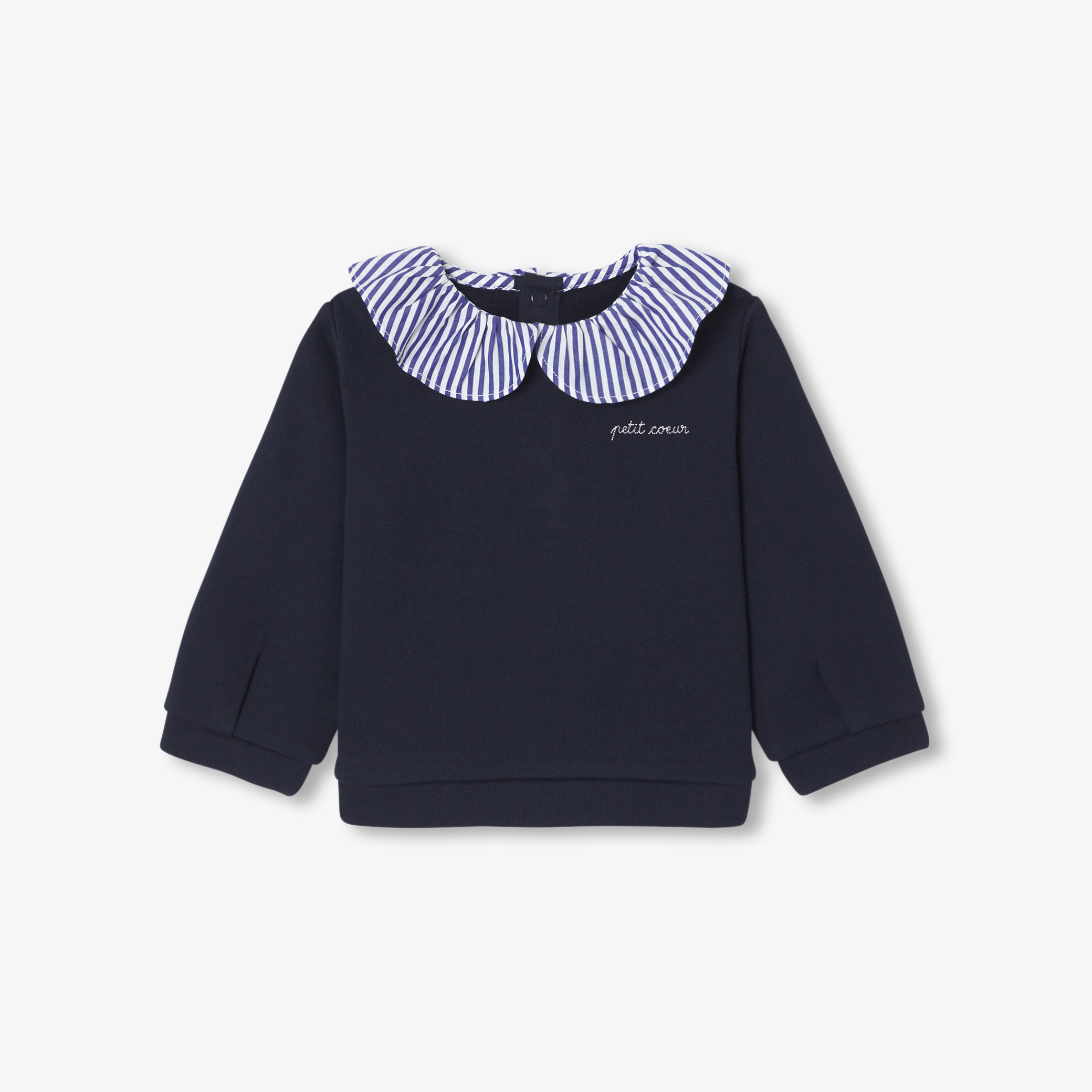Bluza din fleece cu guler scolaresc