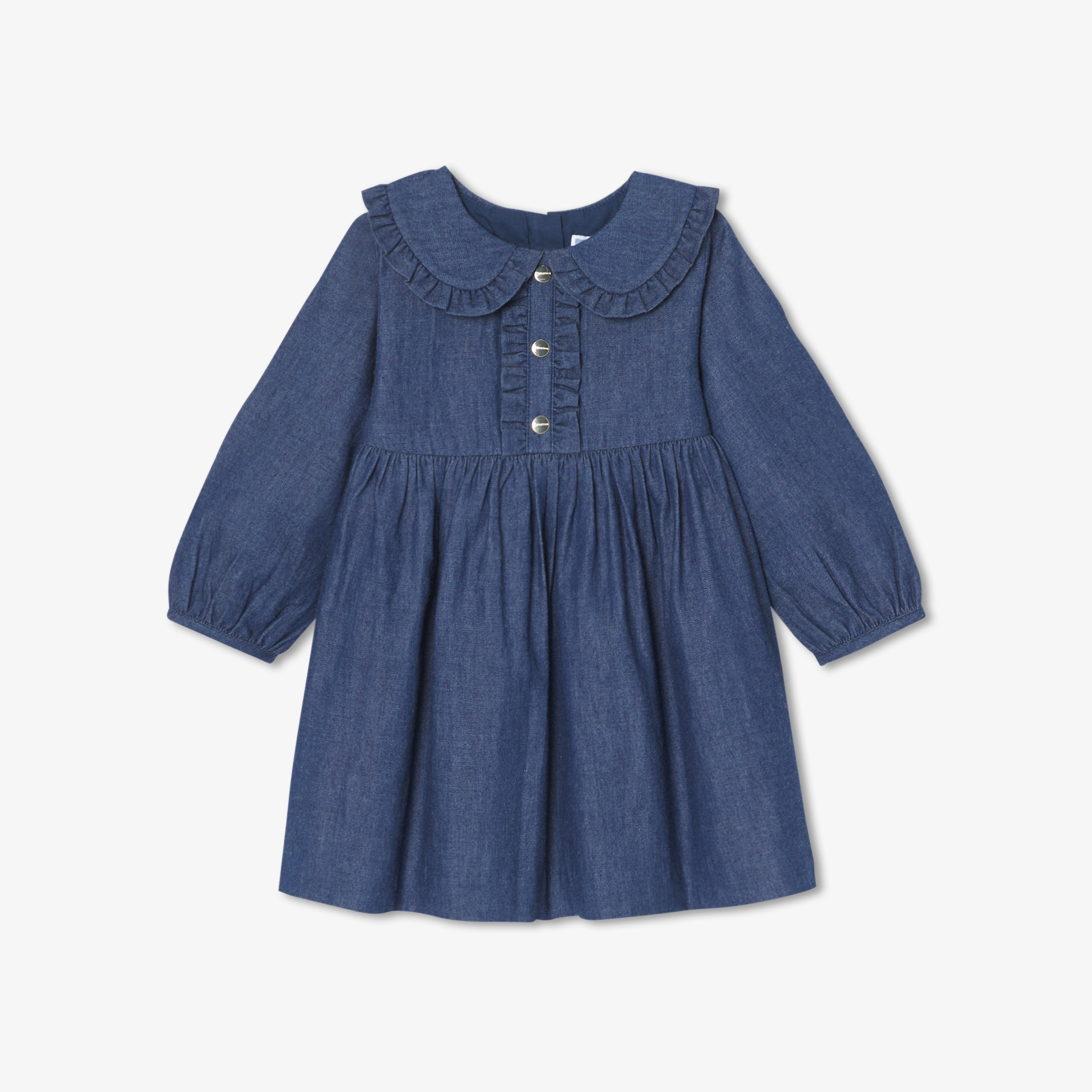 Rochie din denim pentru bebe